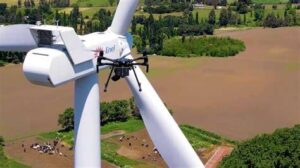 inspección de parques eólicos con drones